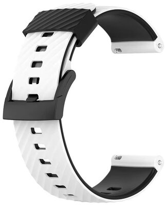 Szilikon pánt Ricardo 24mm (pro Garmin Venu X1), fehér, Quick Release