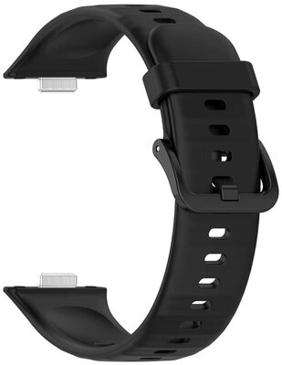 Szilikon óraszíj Ricardo Lavarone (kompatibilis Huawei Watch Fit 3, 4, 4 Pro, 5, 5 Pro), Black
