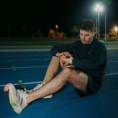 Textil pánt Suunto 22mm, szürke, méret S/M + M/L