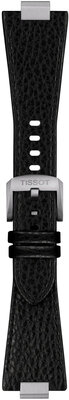Bőrszíj Tissot T852.050.989 (modell esetében Tissot PRX 40mm), fekete, Quick Release