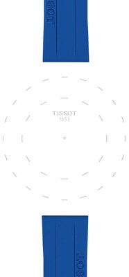 Szilikon pánt T852.051.023 18mm, kék, Quick Release