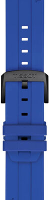 Szilikon pánt Tissot T852.050.991 22mm, kék, Quick Release