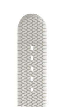 Szilikon pánt Hirsch Racing L 40238800-2, fehér, hosszúság L