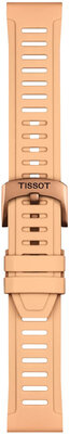 Szilikon pánt Tissot T852.050.298 21mm, bézs