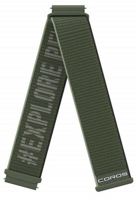 Nylon pánt Coros (pro Apex 2 Pro), zöld, Quick Release