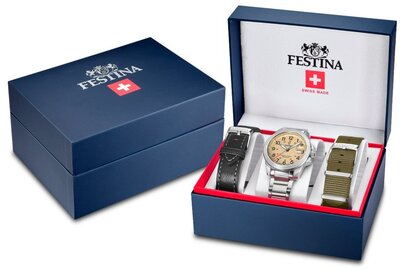 Festina Swiss Made 20081/1 (+ 2 tartalék hevederek)