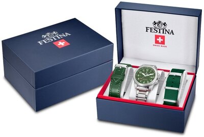 Festina Swiss Made 20081/3 (+ 2 tartalék hevederek)