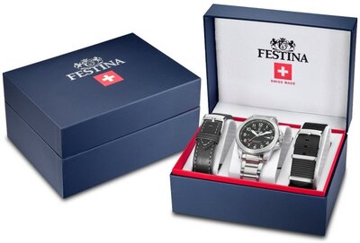 Festina Swiss Made 20081/4 (+ 2 tartalék hevederek)