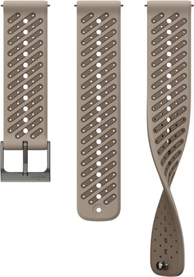 Szilikon pánt Suunto 22mm (pro Suunto Athletic 8), szürke, Quick Release, méret S+M