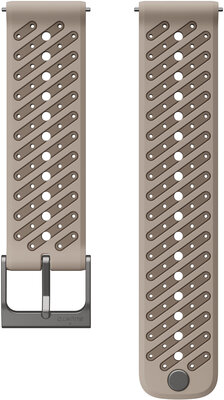 Szilikon pánt Suunto 22mm (pro Suunto Athletic 8), szürke, Quick Release, méret S+M