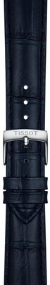 Bőrszíj Tissot T852.051.029 18mm, kék, Quick Release