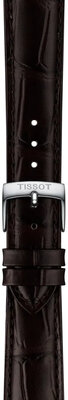 Bőrszíj Tissot T852.051.032 18mm, barna, Quick Release