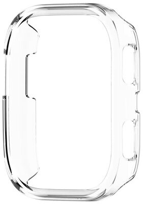 Védő tok (pro Amazfit Bip 6), műanyag, átlátszó