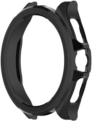 Védő tok (pro Xiaomi Watch 2 Pro), műanyag, fekete