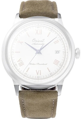 Bőrszíj Orient UL01W014J0 21mm (pro RA-AC00, RA-AK08), bézs