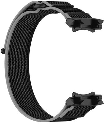 Nylon óraszíj Ricardo Laghi del Corno (kompatibilis Amazfit T-Rex 3), Black