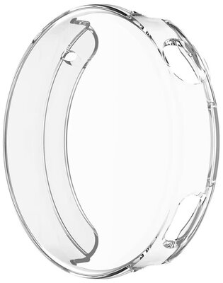 Védőtok (kompatibilis Huawei Watch GT 6/7, 41mm), műanyag, átlátszó + üveggel