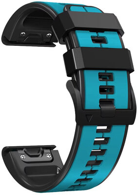 Szilikon pánt Ricardo 26mm (pro Garmin Fenix 8/7X/6X (51mm), Tactix aj.), kék, QuickFit