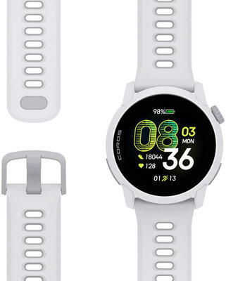 Coros Pace 4 White / Silicone Band