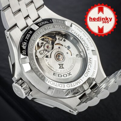 Edox Delfin Mecano 85310-3dm-ngin Limited Edition 300pcs (+ óratekerő)