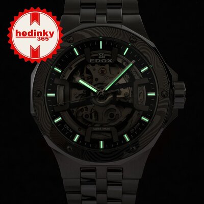 Edox Delfin Mecano 85310-3dm-ngin Limited Edition 300pcs (+ óratekerő)