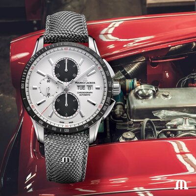 Maurice Lacroix Pontos Pontos S Automatic Chronograph PT6038-SSL2H-130-A (+ tartalék szíj)