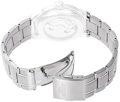 Acél karkötő Orient UM00Y113J0 20mm (modell esetében RA-AC0M), ezüst