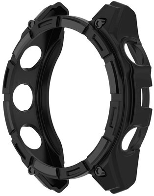 Védő tok (pro Garmin Tactix 8 AMOLED, 51mm), szilikon, fekete