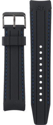 Szilikon pánt Orient VDFCK0U 22mm (modell esetében KV00), fekete