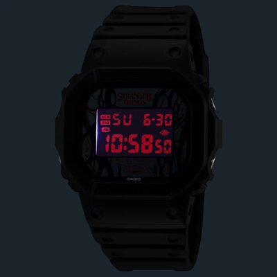 Casio G-Shock Original DW-5600STT-1ER Stranger Things Collaboration