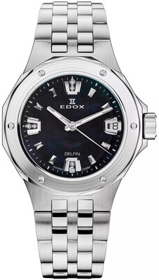 Edox Diver Date Lady Quartz 53100-3m-nannd