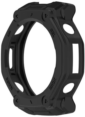 Védő tok (pro Amazfit T-Rex 3 Pro 44mm), műanyag, fekete