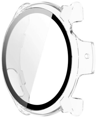 Védő tok (pro Coros Pace 3), műanyag, átlátszó + üveg