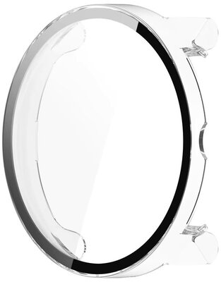 Védő tok (pro Suunto Race), műanyag, fekete + üveg