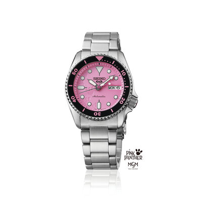 Seiko 5 Sports Automatic SRPM07K1 Pink Panther Limited Edition 9999pcs (+ tartalék szíj)
