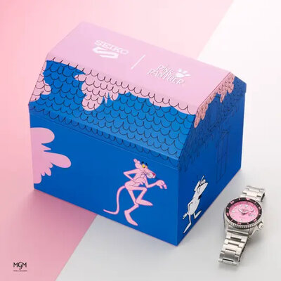 Seiko 5 Sports Automatic SRPM07K1 Pink Panther Limited Edition 9999pcs (+ tartalék szíj)