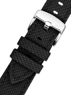 Textil pánt Morellato Peschici 6170E46.019 M, fekete, újrahasznosított anyag