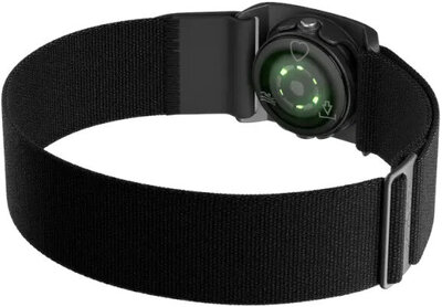 Optikai pulzusszám-érzékelő Polar Verity Sense, fekete, vel. L-XXL