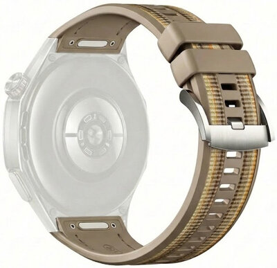 szilikon óraszíj Ricardo Roccaraso 22mm, Brown, QuickFit