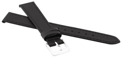 Bőrszíj JVD R18201 20mm, fekete