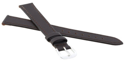 Bőr óraszíj JVD R18202 20mm, barna