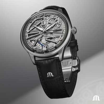 Maurice Lacroix 1975 Automatic 758008-SS001-090-2 Master Grand Date Retrograde Special Edition