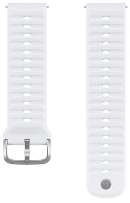 Szilikon óraszíj Coros (kompatibilis Apex 4 42mm, Pace 4, Pace Pro stb.), fehér V1, Quick Release