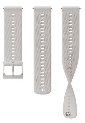 Szilikon óraszíj Suunto 22mm (kompatibilis Suunto Athletic 6), szürke, Quick Release, méret S+M