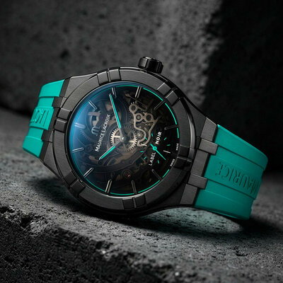 Maurice Lacroix Aikon Automatic Skeleton AI6028-DLB0B-030-H Label Noir Limited Edition 100pcs (+ tartalék szíj)