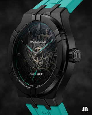 Maurice Lacroix Aikon Automatic Skeleton AI6028-DLB0B-030-H Label Noir Limited Edition 100pcs (+ tartalék szíj)