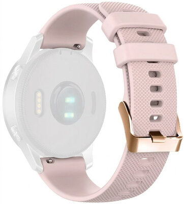 Szilikon pánt Ricardo 20mm (pro Garmin Venu, Venu Sq, Venu Sq 2, Venu 2 plus aj.), rózsaszín, Quick Release