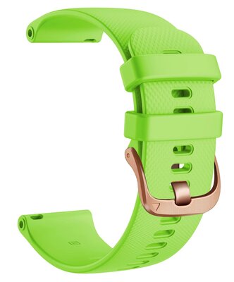 Szilikon óraszíj Ricardo Aprica 18mm, Green, Quick Release