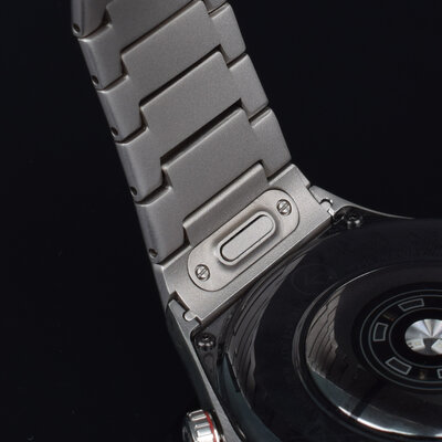 titán óraszíj Ricardo Crévacol (kompatibilis Huawei Watch GT 6 Pro), QuickFit, Silver