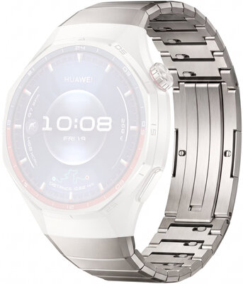 Titán karkötő Ricardo (pro Huawei Watch GT 6 Pro), ezüst, QuickFit